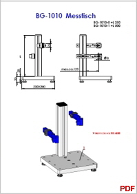 BG-1010-Messtisch Katalog B