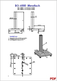 BG-6000 MesstischKatalog B