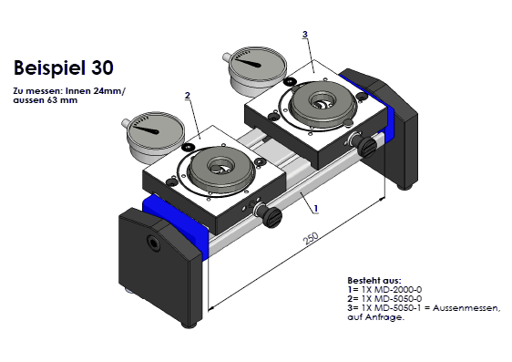 Innen 24 mm-aussen 63 mm