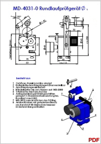 MD-4031-0 Rundlaufprfgert Katalog B