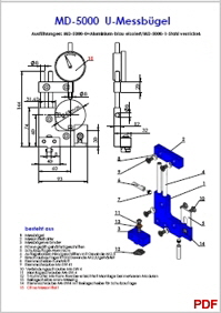 MD-5000 Messbgel Katalog B