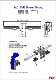 MD-5042 Linearfhrung Katalog B