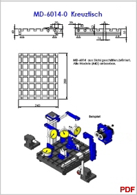 MD-6014 Kreuztisch Katalog B